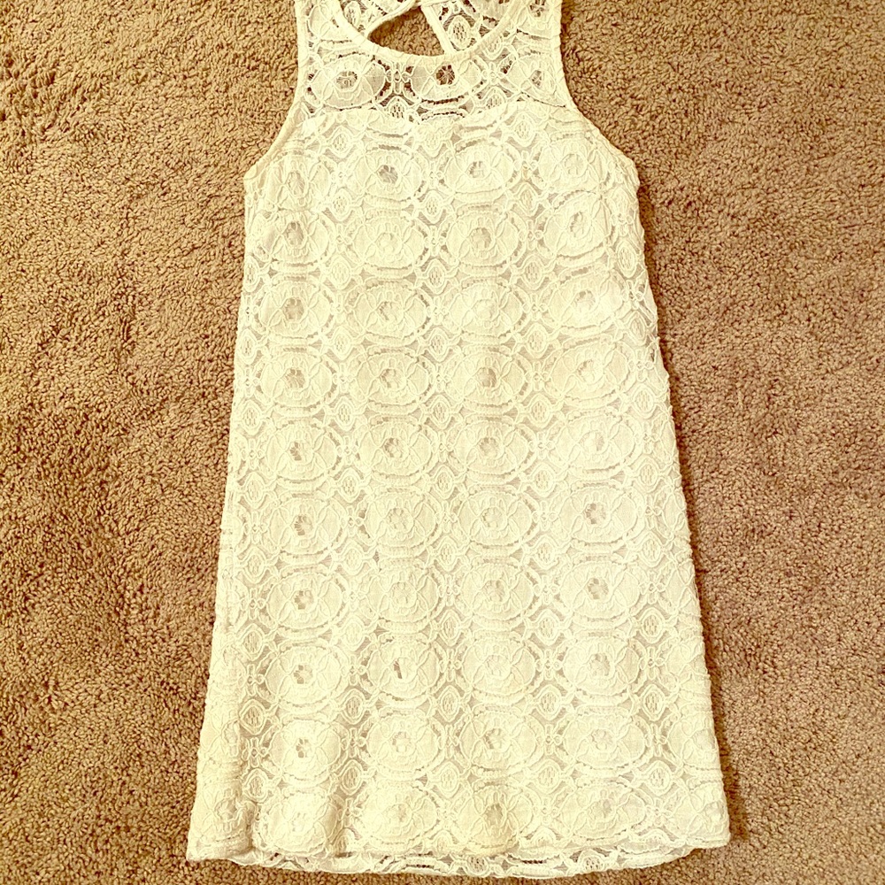 White dress